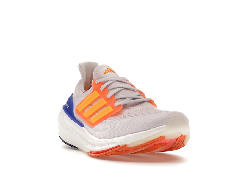 adidas Ultra Boost Light Cloud White Solar Gold Lucid Blue