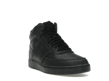 Nike Court Vision Mid Next Nature Triple Black