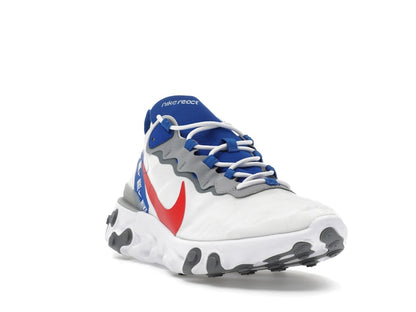 Nike React Element 55 White Game Royal Habanero Red