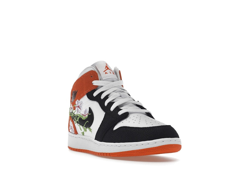 Jordan 1 Mid SE Basketball Blossom (GS)