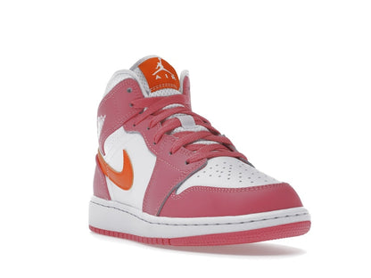 Jordan 1 Mid Pinksicle Safety Orange (GS)