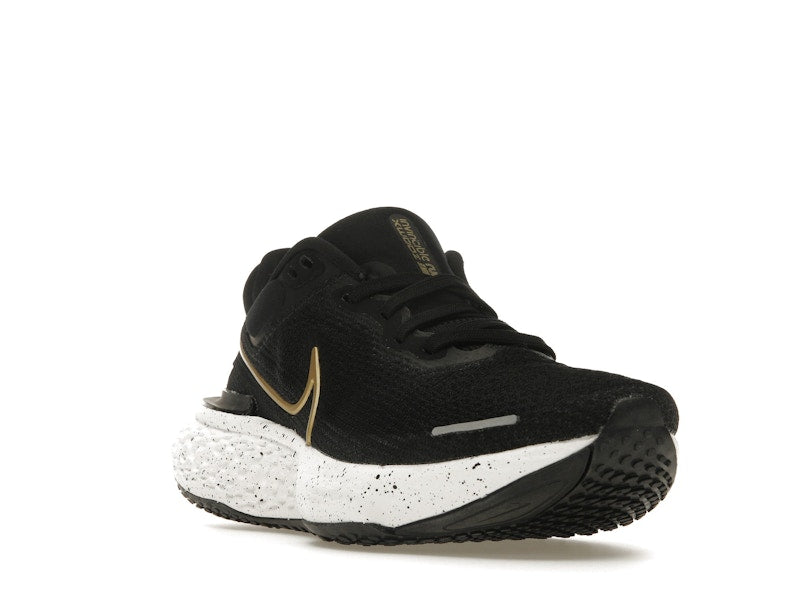 Nike ZoomX Invincible Run Flyknit Black Metallic Gold (Women's)