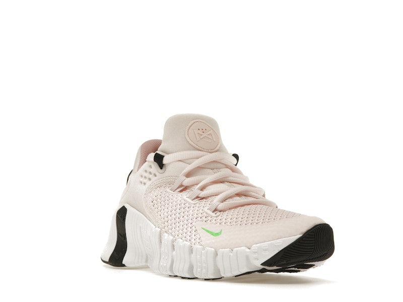 Nike Free Metcon 4 Light Soft Pink White Black Green Strike (Women's)