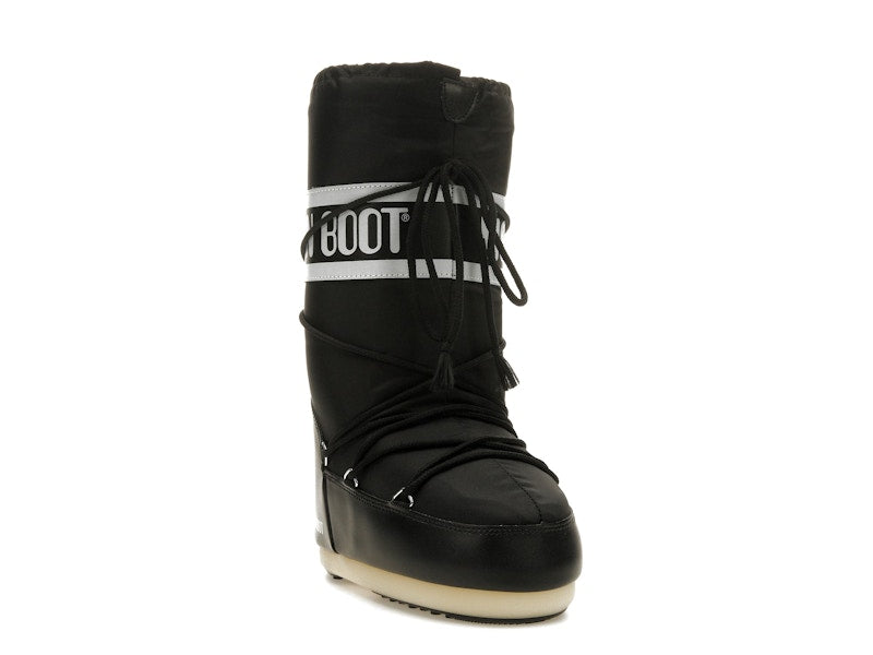 Moon Boot Icon Nylon Boot Black