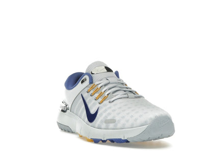 Nike Free Golf Pure Platinum University Gold Wolf Grey Astronomy Blue