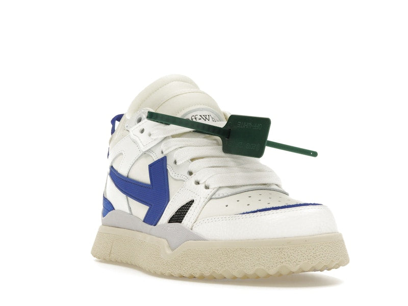 OFF-WHITE Sponge Mid Top White Blue