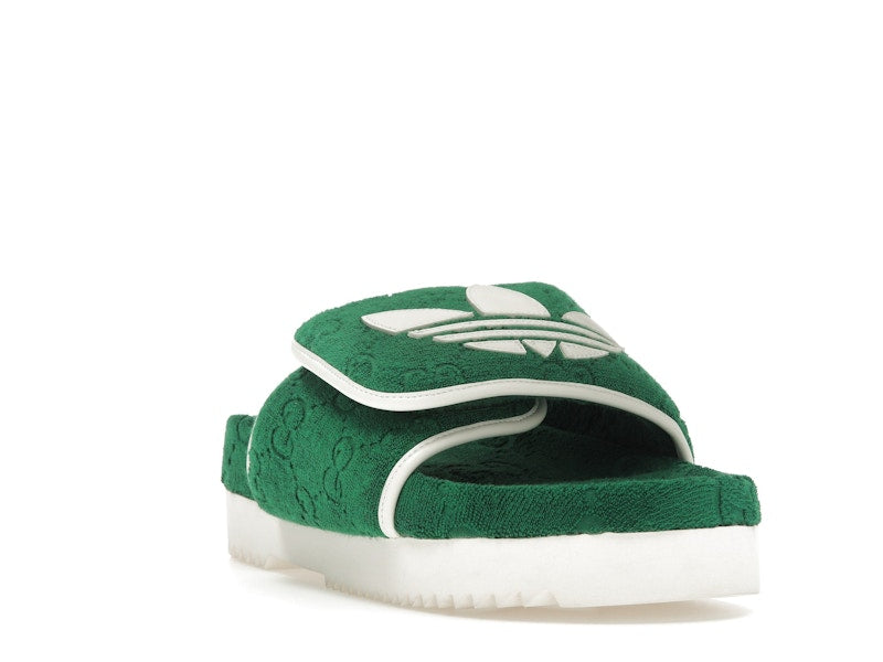 adidas x Gucci GG Platform Sandal Green