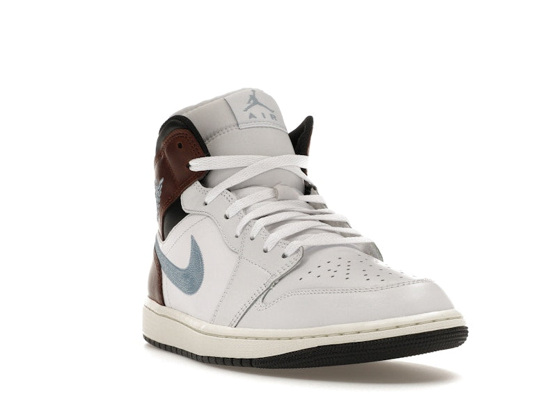 Jordan 1 Mid SE Brown Blue Grey