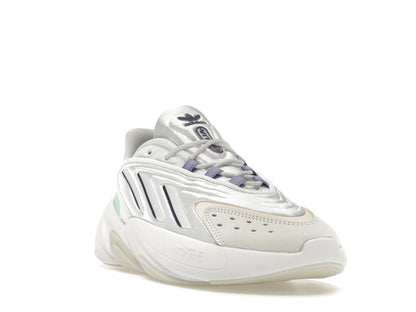 adidas Ozelia Cloud White Dark Purple Beam Green (Women's)
