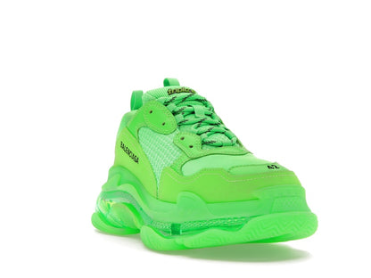 Balenciaga Triple S Neon Green Clear Sole