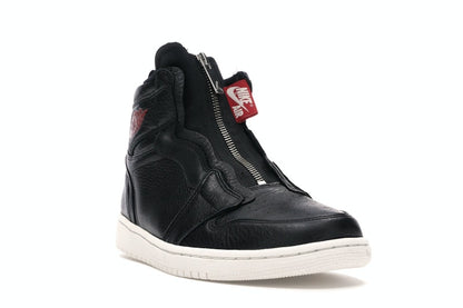 Jordan 1 Retro High Zip Black Gym Red Phantom (Women's)
