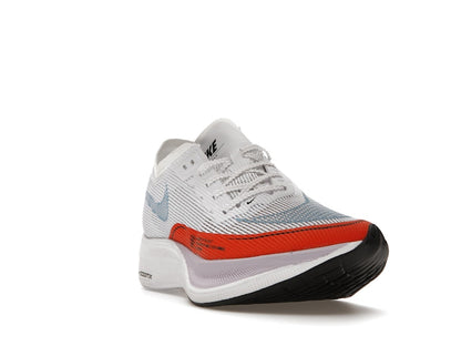 Nike ZoomX Vaporfly Next% 2 White Laser Blue Rush Orange