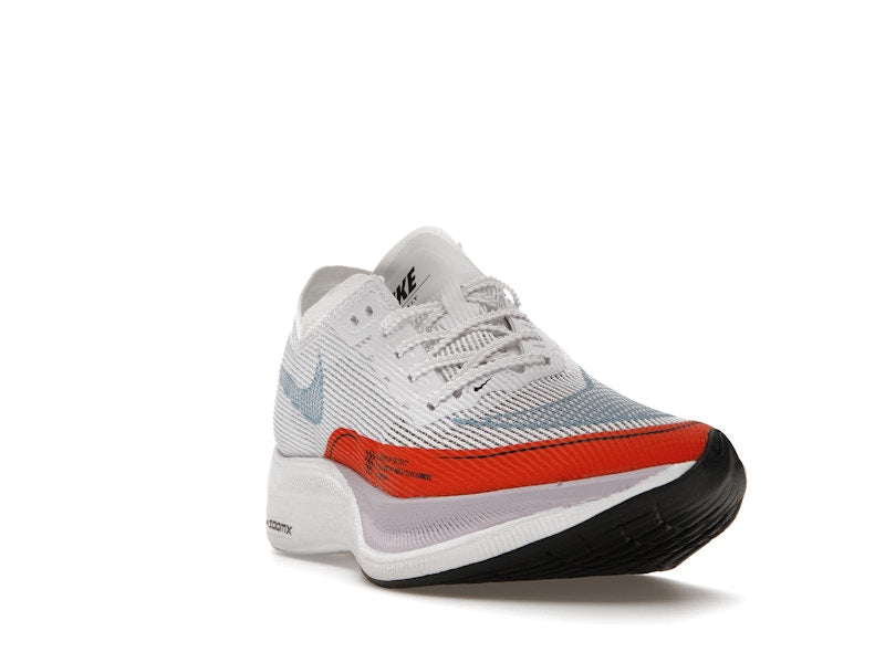 Nike ZoomX Vaporfly Next% 2 White Laser Blue Rush Orange