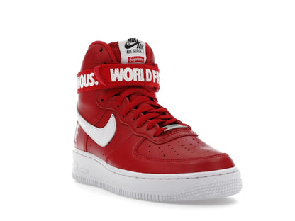 Nike Air Force 1 High Supreme World Famous Red