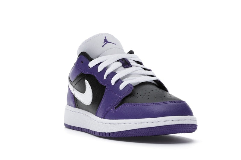 Jordan 1 Low Court Purple Black (GS)