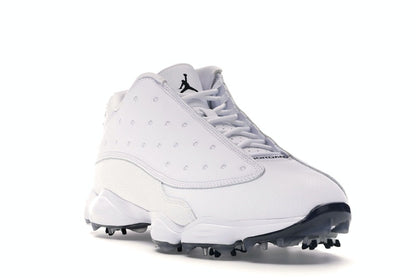 Jordan 13 Retro Golf Cleat White Black