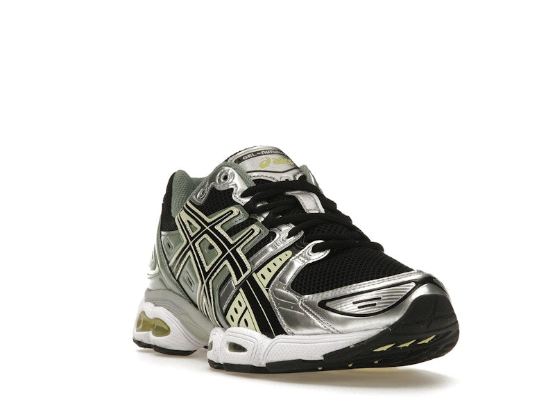 ASICS Gel-Nimbus 9 Black Green Yellow Silver