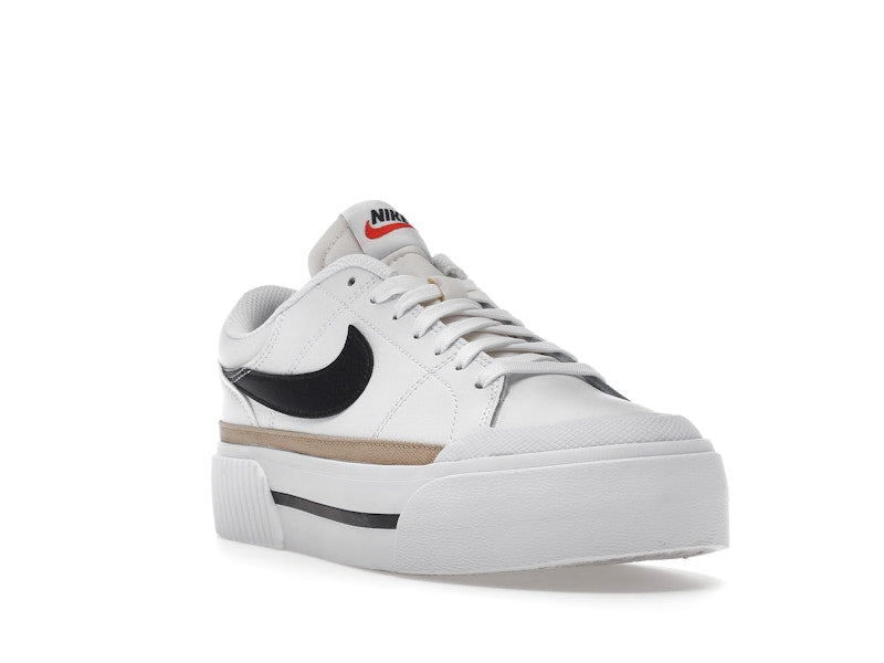 Nike Court Legacy Lift White Black (Women's)