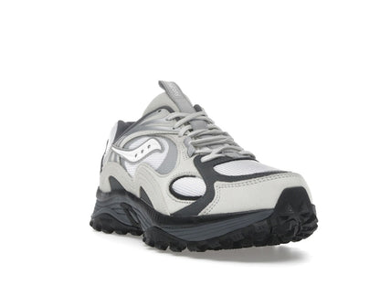 Saucony Grid Aura X Grey Pack White