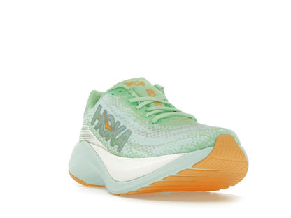 Hoka One One Mach X Lime Glow Sunlit Ocean (Women's)