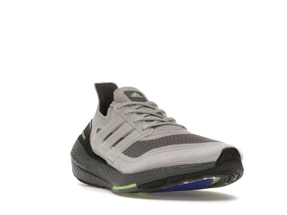 adidas Ultra Boost 21 Metal Grey Signal Green