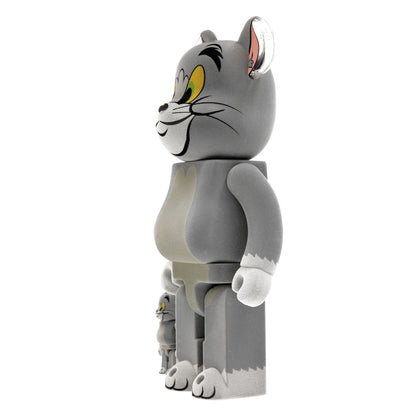 Bearbrick Tom and Jerry: Tom Flocky 100% & 400% Set
