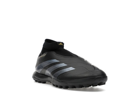 adidas Predator League Laceless Turf Core Black Carbon Gold Metallic
