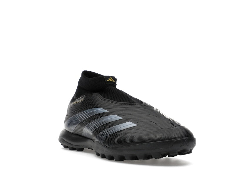 adidas Predator League Laceless Turf Core Black Carbon Gold Metallic