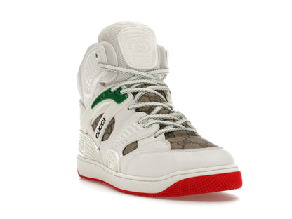 Gucci Basket White Demetra Red