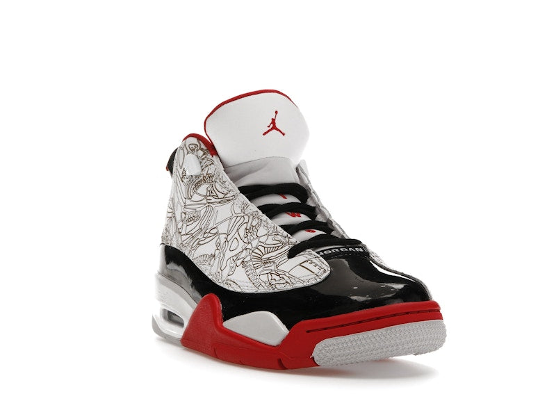 Jordan Dub Zero White Varsity Red (2022) (GS)