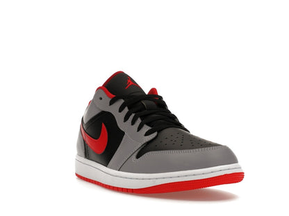 Jordan 1 Low Black Light Smoke Grey Gym Red