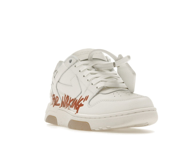 OFF-WHITE Out Of Office Low Tops For Walking Terracotta