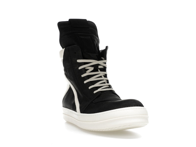 Rick Owens Geobasket High Black Milk