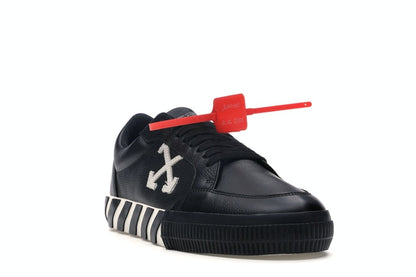 OFF-WHITE Vulc Low Black Leather FW19