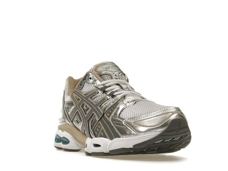 ASICS Gel-Nimbus 9 White Steel Grey
