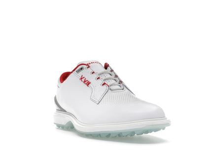 Jordan ADG 5 White Metallic Silver Blue Tint Fire Red (Wide)