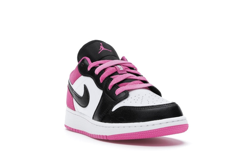 Jordan 1 Low Black Active Fuchsia (GS)