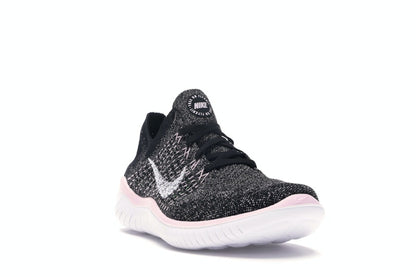 Nike Free RN Flyknit 2018 Black Pink Foam (Women's)