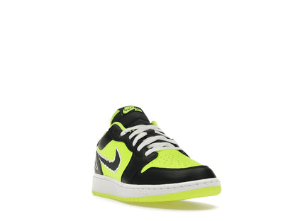Jordan 1 Low SE Black Cat Volt (GS)