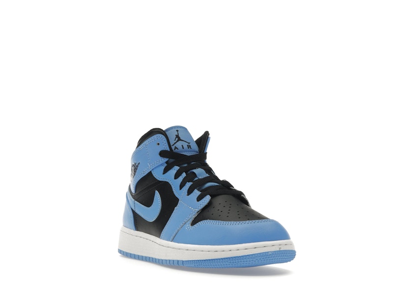Jordan 1 Mid University Blue Black (GS)
