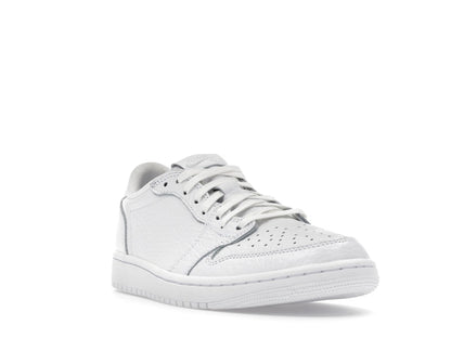 Jordan 1 Retro Low Swooshless Triple White (2025)