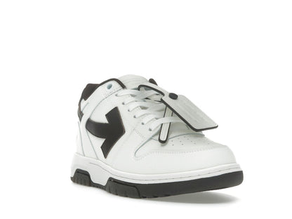 OFF-WHITE Out Of Office OOO Low Tops White Brown