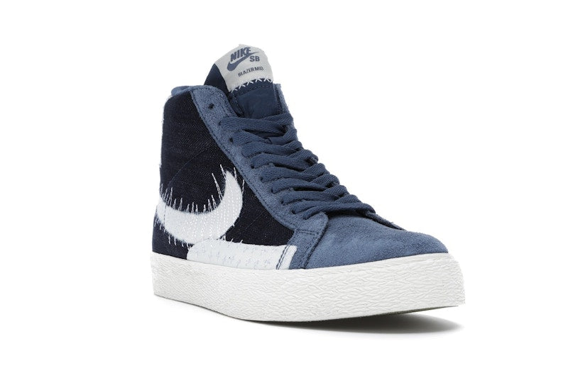 Nike SB Zoom Blazer Mid Sashiko Mystic Navy