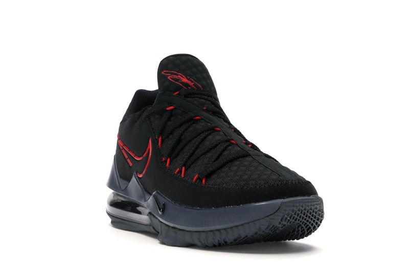 Nike LeBron 17 Low Black Red Dark Grey