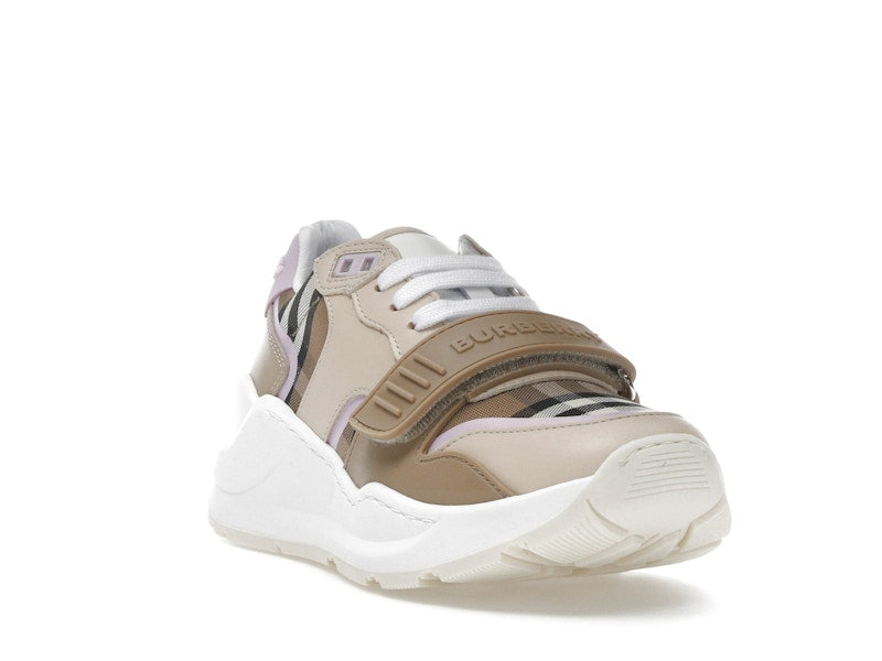Burberry Ramsey Vintage Check Sneaker Beige Taupe Brown (Women's)