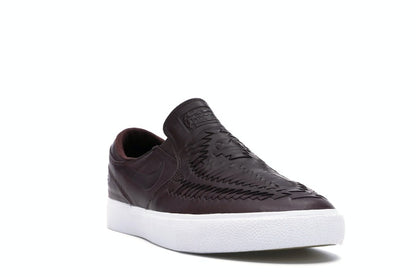 Nike SB Zoom Stefan Janoski Slip RM Crafted Woven Mahogany