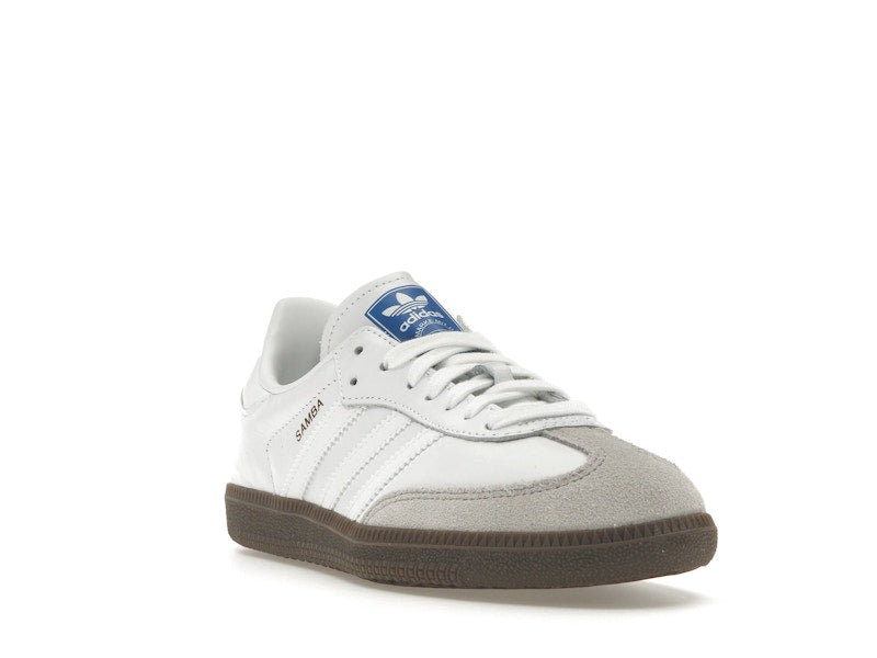 adidas Samba Cloud White Blue Gum