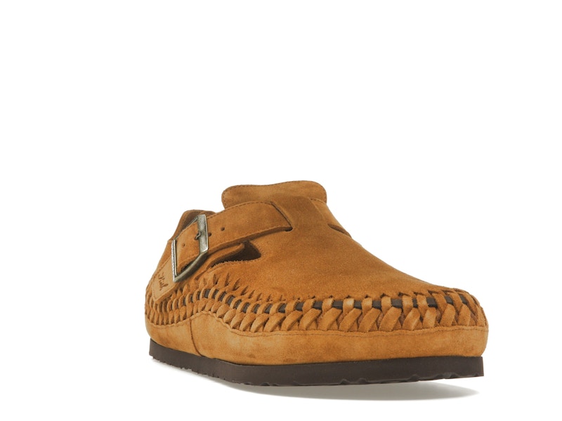Birkenstock London Braided Shearling Kith Mink