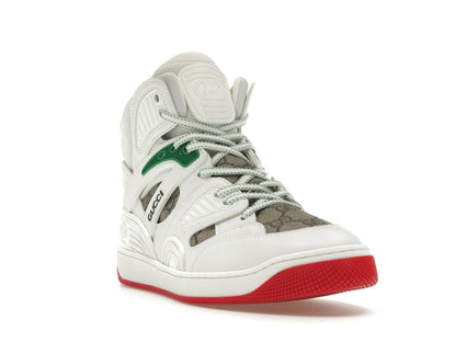 Gucci Basket White Demetra Red (Women's)