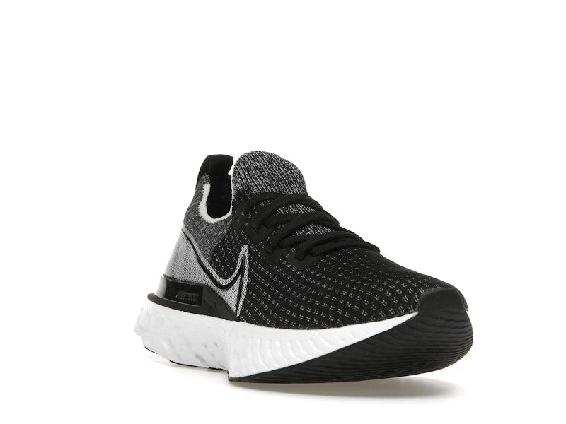 Nike React Infinity Run Flyknit Black White (Women's)